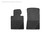 Weathertech All Weather Floor Mats Black Front | BHTJ W24