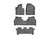 Weathertech® 44770-1-2-3 FloorLiner DigitalFit Black 1st, 2nd & 3rd Row Sorento