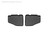 Weathertech FloorLiner DigitalFit Black Rear 2 Pieces | BHTJ 440422