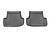 Weathertech FloorLiner DigitalFit Black Rear 2 Pieces | BHTJ 445002