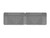 Weathertech All Weather Floor Mats Gray Rear | BHTJ W25GR
