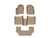 Weathertech® 453121-45208-2-3 FloorLiner DigitalFit Tan 1st, 2nd & 3rd Row Flex