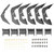 Westin R7 Nerf Step Bars. Black. Mount Kit Included. For Double Cab. | BCTC 28-71025