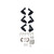 Westin HDX Drop Nerf Step Bars. Textured Black Powder Coated Steel. Mount Kit Included. | BCTC 56-11335