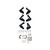 Westin HDX Drop Nerf Step Bars. Textured Black Powder Coated Steel. Mount Kit Included. For Double Cab. | BCTC 56-14005
