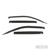 Westin 72-44480 Slim Wind Deflector 4 pc Smoke Honda Ridgeline
