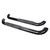 Westin Platinum 4 Oval Nerf Step Bars. Black. Steel. Mount Kit Included. Rocker Mount. | BCTC 21-2345