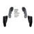 Westin E-Series 3 Round Nerf Step Bars. Dual Step Pad. Black. Steel. Mount Kit Included. | BCTC 23-0930