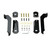Westin E-Series 3 Round Nerf Step Bars. Black. Steel. Mount Kit Included. | BCTC 23-3825