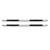 Westin Platinum 4 Oval Nerf Step Bars. Polished Stainless Steel. Mount Kit Included. Rocker Mount. For Double Cab. | BCTC 21-2770