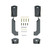 Westin Platinum 4 Oval Nerf Step Bars. Polished Stainless Steel. Mount Kit Included. Body Mount. For Double Cab. | BCTC 21-3810