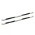 Westin E-Series 3 Round Nerf Step Bars. Single Step Pad. Polished Stainless Steel. Mount Kit Included. | BCTC 23-3140