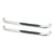 Westin E-Series 3 Round Nerf Step Bars. Polished Stainless Steel. Mount Kit Included. | BCTC 23-3840