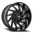 Hardrock Offroad Crusher Wheel 20x12 5x150 & 5x139.7 Gloss Black -44mm | H704-201297144GB