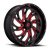 Fuel D642 Kompressor Atv Utv Wheel 20x7 4x156 Gloss Black Milled With Red Tint 13mm - FREE T-SHIRT INCLUDED! | D6422070A544