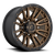 Fuel D681 Rebel Wheel 20x10 8x170 Matte Bronze With Black Ring -18mm - FREE T-SHIRT INCLUDED! | D68120001747