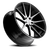 DOORBUSTER PRICING! - Ravetti M11 Wheel 22x10 5x112 Satin Black Machined 42mm - FREE T-SHIRT INCLUDED! | RAV-M11-22174FM