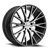 DOORBUSTER PRICING! - Ravetti M12 - Wheel 22x9 5x115 Black Machined 15mm - FREE T-SHIRT INCLUDED! | RAV-M12-22964FM