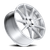 DOORBUSTER PRICING! - Ravetti M9 Wheel 17x7.5 5x100 & 5x114.3 Silver Machined 40mm - FREE T-SHIRT INCLUDED! | RAV-M9-7750SM