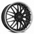 Mrr Gt1 Wheels Rims 20x8.5 5x114.3 Black Machined Lip 35mm | GT01208551435BK