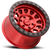 Black Rhino Primm Beadlock Wheel 17x8.5 6x139.7 Candy Red w/ Black Bolts -30mm | 1785PRM-06140R12
