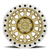 Black Rhino Primm Beadlock Wheel 17x8.5 6x139.7 Matte Gold w/ Machined Ring 0mm | 1785PRM006140L12