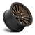 Fuel D681 Rebel Wheel 22x12 6x139.7 Matte Bronze With Black Ring -44mm - MINIMUM PURCHASE OF 4 WHEELS - FREE T-SHIRT INCLUDED! | D68122208447