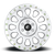 Fuel D647 Vector Wheel 17x8.5 6x139.7 Diamond Cut Machined With Clear Coat With -6mm - FREE T-SHIRT INCLUDED! | D64717858345