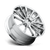 DUB Clout S251 Wheels Rims 24x10 6x5.5 (6x139.7) Chrome 30 | S251240084+30