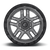 Fuel D701 Ammo Wheel 20x9 5x139.7 Matte Gunmetal With Black Bead Ring 1mm | D7012090B450