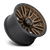 Fuel D681 Rebel Wheel 22x10 8x170 Matte Bronze With Black Ring -18mm - FREE T-SHIRT INCLUDED! | D68122001747