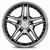 Mrr Rw2 Wheels Rims 18x8 5x114.3 Black W/ Chrome Lip 35mm | RW0218805xx25BK-51435