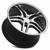 Mrr Rw2 Wheels Rims 18x9 5x112 Black W/ Chrome Lip 40mm | RW0218905xx25BK-51240