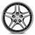 Mrr Rw2 Wheels Rims 19x8.5 5x112 Black W/ Chrome Lip 35mm | RW0219855xx25BK-51235
