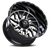 Tis 544Mb Wheel 20x10 8x170 Gloss Black w/ Machined Face - 25 mm | 544MB-2108725