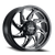 Ultra 230Bm Villain Wheel 20x10 8x170 Gloss Black w/ Milled Accents -25mm | 230-2187BM25