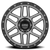 Kmc Km544 Mesa Wheel 18x9 8x165.1 Satin Black Machined With Gray Tint 18mm - FREE T-SHIRT INCLUDED! | KM54489080418