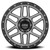 Kmc Km544 Mesa Wheel 20x9 6x139.7 Satin Black Machined With Gray Tint 18mm - FREE T-SHIRT INCLUDED! | KM54429068418