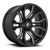 Fuel D711 Rage Wheel 20x9 5x127 & 5x139.7 Gloss Black Milled 1mm - FREE T-SHIRT INCLUDED! | D71120905750