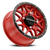 DOORBUSTER PRICING! - Raceline A94R Krank Atv Utv Wheel 14x7 4x156 Red w/ Black Lip 10mm - FREE T-SHIRT INCLUDED! | A94R-47056+10