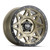 Dirty Life Theory Wheels Rims 17x9 5x127 Matte Gold -12mm | 9305-7973MGD