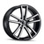 Kraze Kr190 Lusso Wheels Rims 17x8 5x108 Gloss Black Machined 38mm | KR190-7831BM38