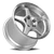 DOORBUSTER PRICING! - Oe Cv01 Wheel 17x9.5 5x120.65 Silver With Machined Lip 56mm - FREE T-SHIRT INCLUDED! | CV01-17095-5475-56SM