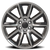 DOORBUSTER PRICING! - Oe Cv73B Wheel 22x9 6x139.7 Hyper Black With Chrome Inserts 24mm - FREE T-SHIRT INCLUDED! | CV73B-22090-6550-24HB-ic