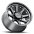 Raceline 947B Scout Wheels Rims 18x9 5x150 Satin Black 18mm | 947B-89051+18