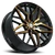 DOORBUSTER PRICING! - Shift H33 Spring Wheel 18x8 5x114.3 Black Machined w/ Bronze Tint 35mm - FREE T-SHIRT INCLUDED! | H33851435BMBZ