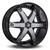 Diablo Fury Wheel 24x10 Blank (Custom Drilled BP) Black 35MM | FUR-241BLNK3573B
