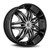 Diablo Morpheus Wheels Rims 22x9.5 Blank Custom Drilled Gloss Black 13mm | MOR-229BLNK1373B
