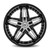 Diablo Blitz Wheels Rims 20x9.5 Blank Custom Drilled Gloss Black 20mm | G1-209BLNK2073B