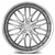 Mrr Gt1 Wheels Rims 20x10 Blank Custom Drilled Hyper Silver W/ Machined Lip 20mm | GT0120A05xx20HS